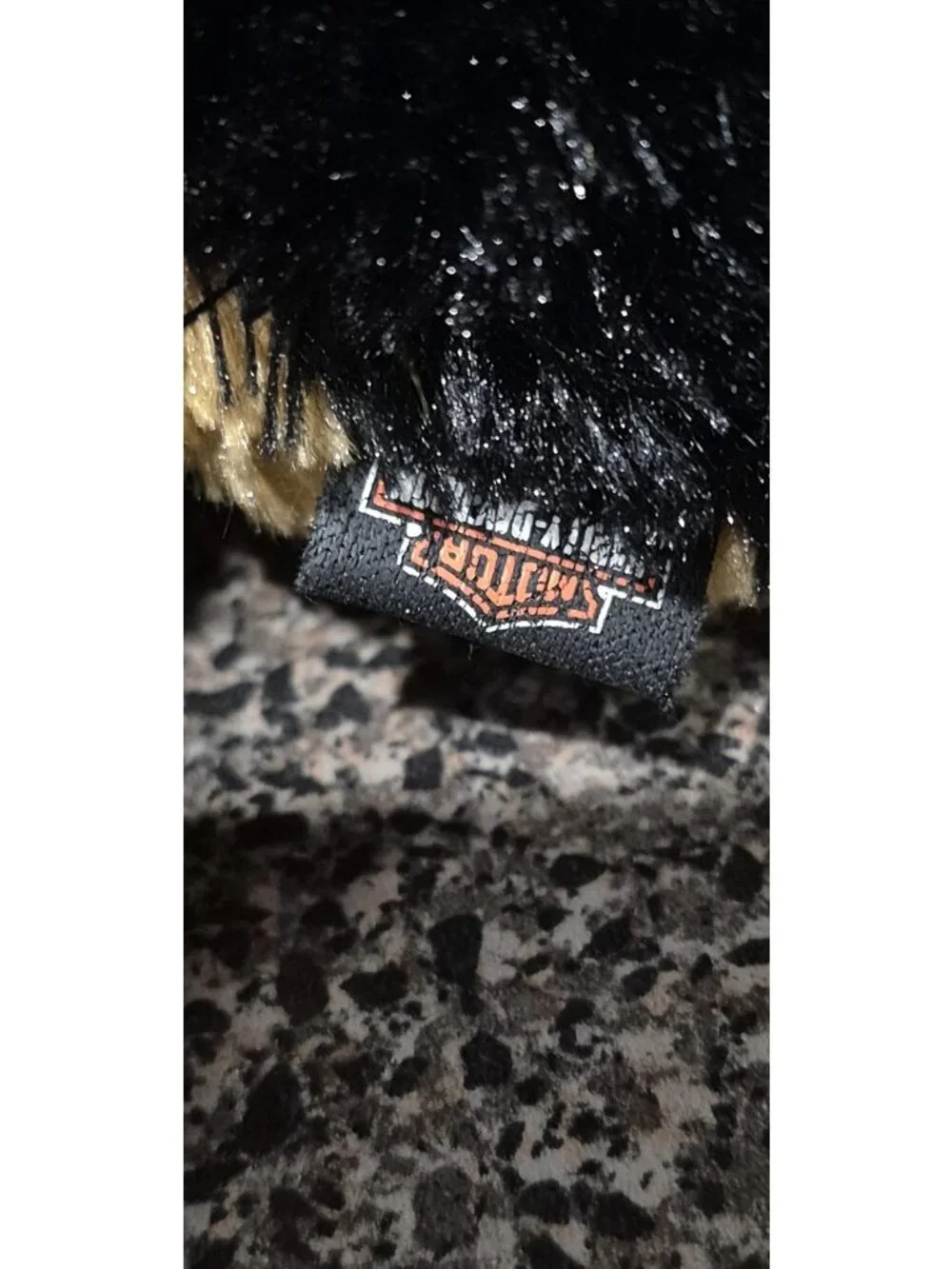 Harley Davidson Rottweiler Plush Studfed Animal Toy Dog 18